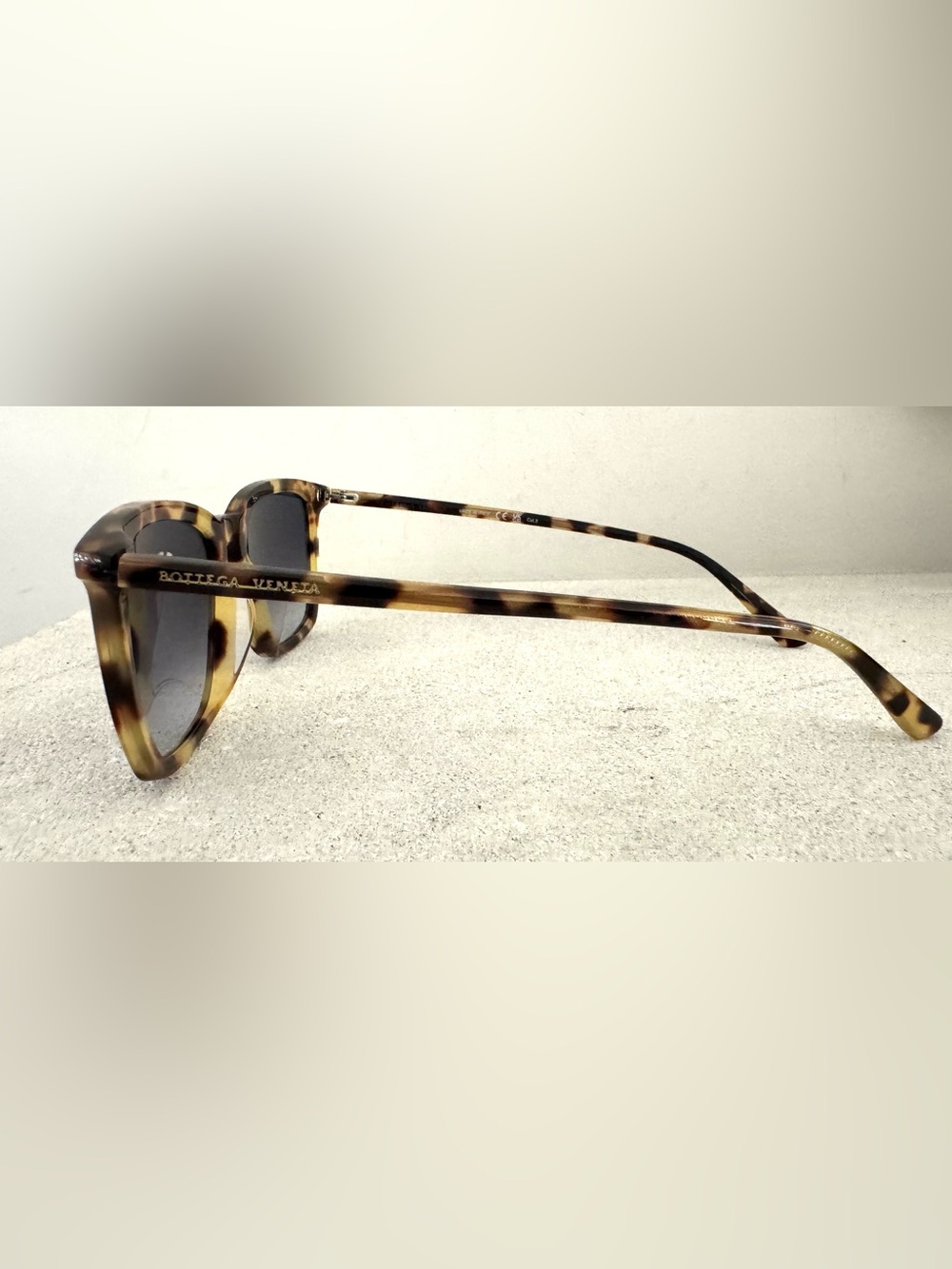 BOTTEGA VENETA - NEW - BV0251SA Havana Tortoise Blue Gradient Sunglasses - Picture 7 of 12